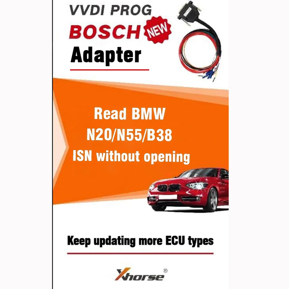 Адаптер VVDI Prog для Bosch чтения ECU BMW N20 N55 B38 без открытия|Диагностические сканеры