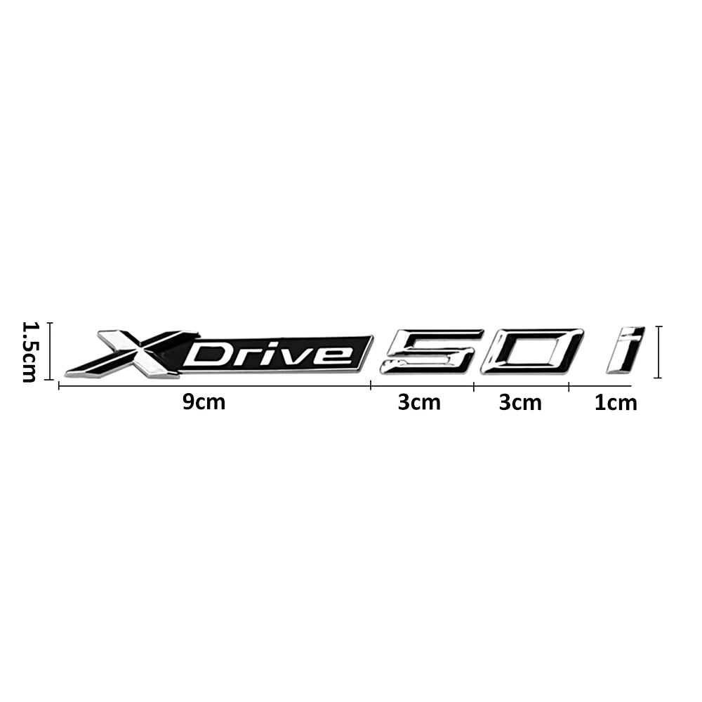 Стикер Xdrive 20i 25i 28i 30i 35i 40i 48i 50i 20d 25d 30d 35d 40d 50d для стайлинга автомобилей BMW M3 M4 M5 M6 X1 X6 X5