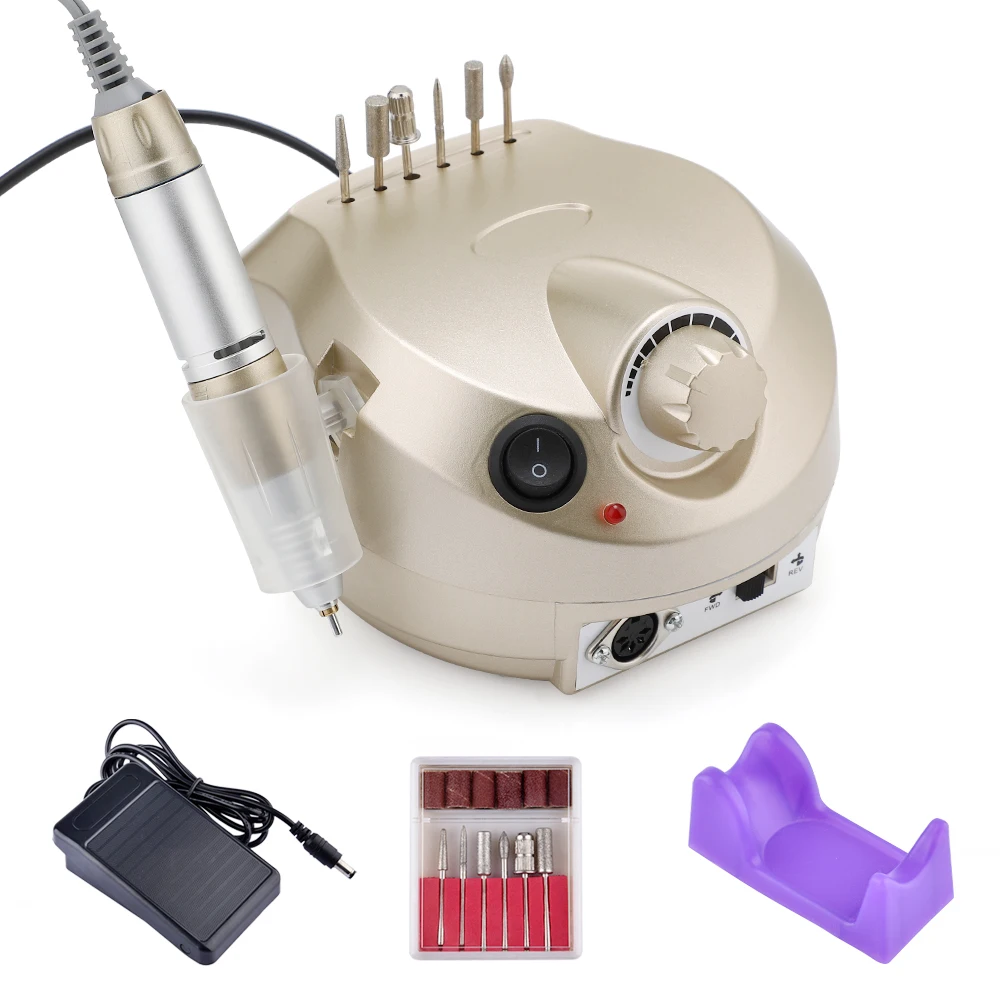 

30000RPM Professional Machine Apparatus for Manicure Pedicure Kit Electric File with Cutter Nail Drill Art Polisher Tool Bit