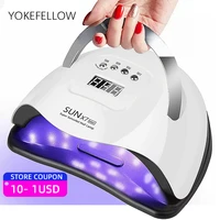 uv led nail lamp 360w 57 led 4 timer nail dryer with motion sensing memory function removable for all nail gel light home salon