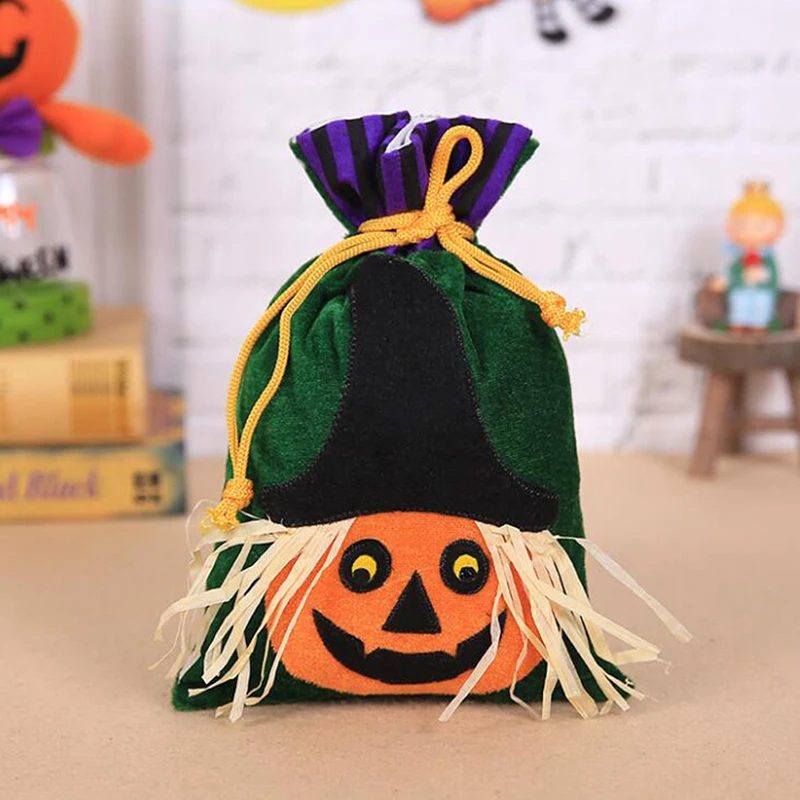 Милая Тыква Хэллоуин украшение Подарочная сумка фестиваль вечерние мешочек для