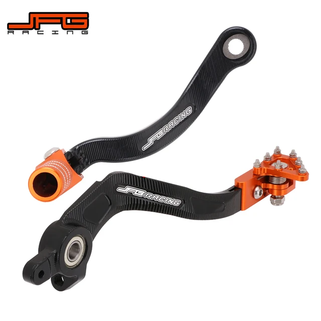 Motorcycle cnc shifter shift rear foot brake pedal lever for ktm sx 125 144 150 xc 150 200 xcf 350 450 xcw200 sxf 250 350 450