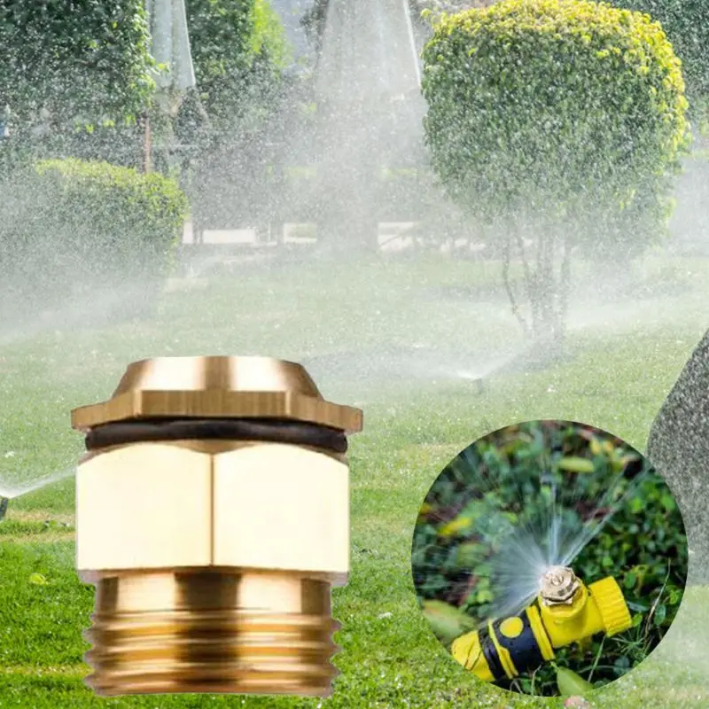 180 Degree Rotary 1/2&quot External Thread Garden Lawn Sprinkler Head Irrigation Sprayer Nozzle Atomization | Дом и сад