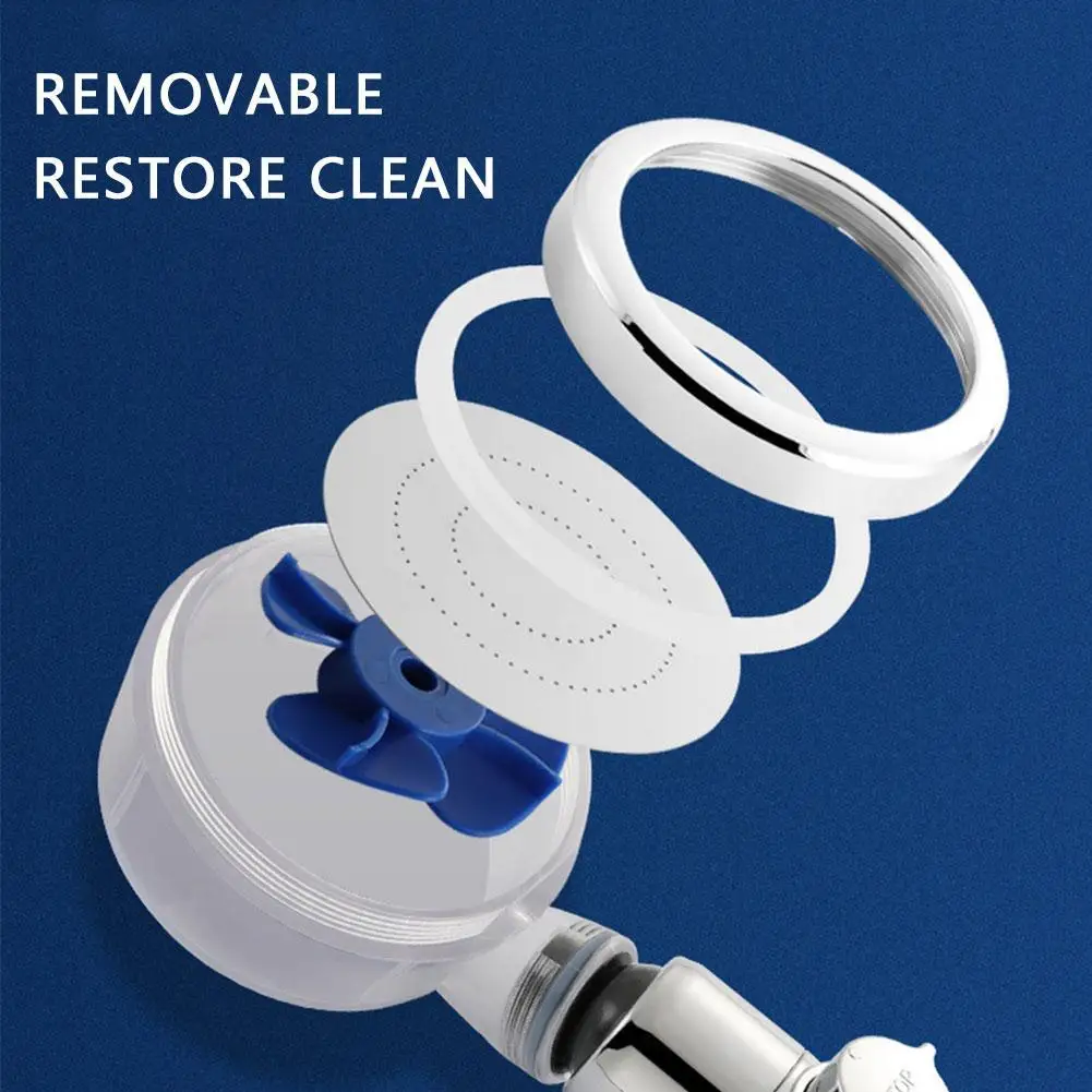 Регулируемый струйный турбонагнетатель для душа 8k зеркальная Волшебная