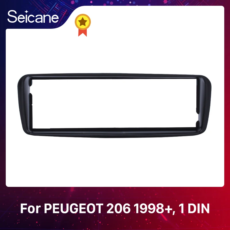 Автомобильная магнитола Seicane 1 Din для 1988 + PEUGEOT 206|Панели| |