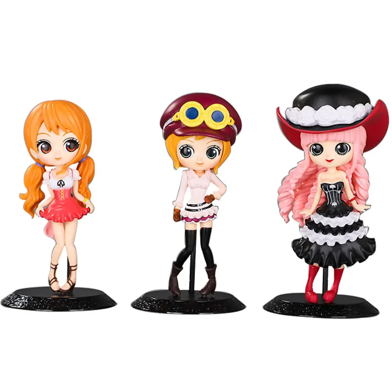 Мультяшные аниме цельные фигурки куклы детские игрушки Симпатичные нами керла
