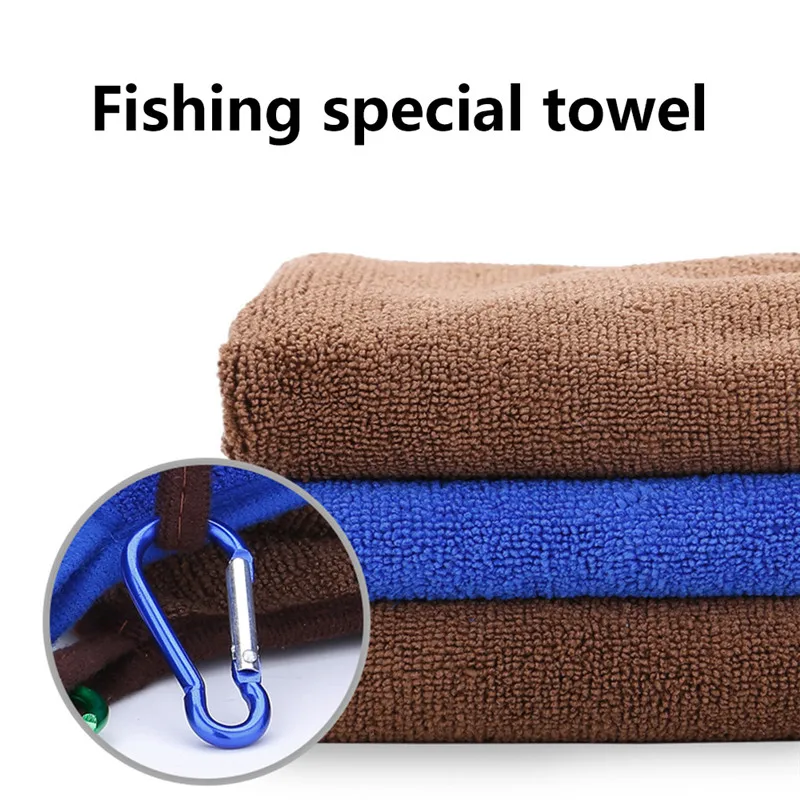 Полотенце для рыбалки утолщенное антипригарное впитывающее полотенце занятий