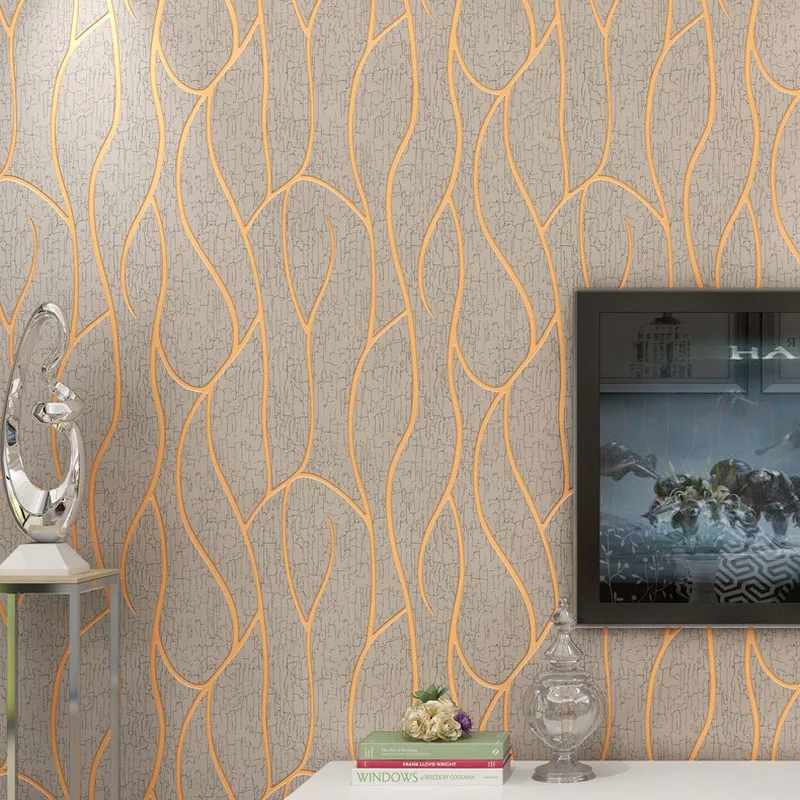 Плотные нетканые обои рулон 10 м 3d для гостиной спальни столовой украшение дома