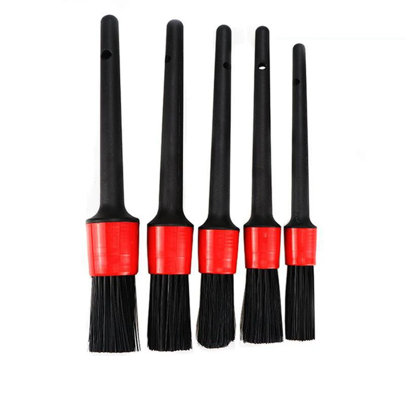 

5pcs Car Detailing Brush Auto Cleaning Car Cleaning Detailing Set Dashboard Air Outlet Clean Brush Tools Car Wash Accessories