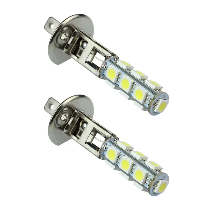 Kongyide супер светодиодные лампы Прямая поставка 2x автомобиль H1 13 SMD 5050 Светодиодная