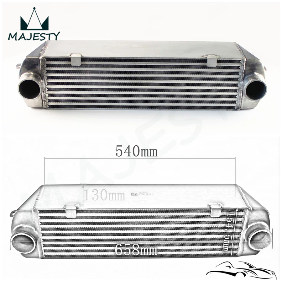 Для BMW 135 135i 335 335i E90 E92 2006 2010 N54 Twin Turbo Intercooler| |