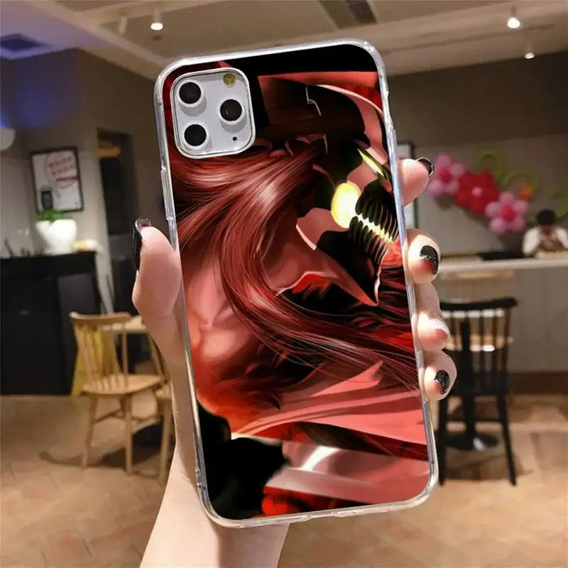

Anime Bleach Phone Case Transparent for iPhone 6 7 8 11 12 s mini pro X XS XR MAX Plus cover funda shell
