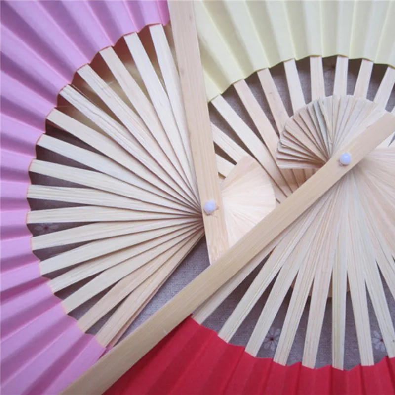 Хит продаж китайский Стиль 7 дюймов складной бумажный веер узор танец Свадебная