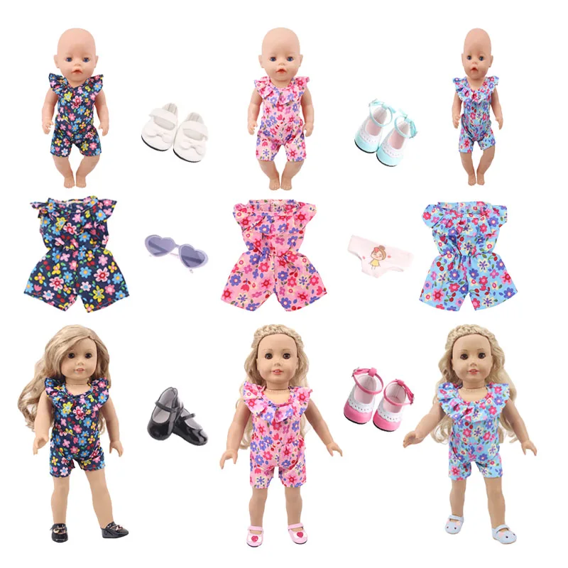 Кукла из двух частей в повседневном стиле подходит для 18 дюймовых американских