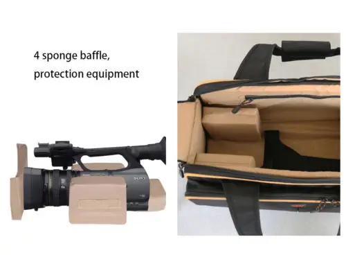 Сумка на плечо для профессиональной фото и видеокамеры Sony Panasonic JVC Canon|Сумки