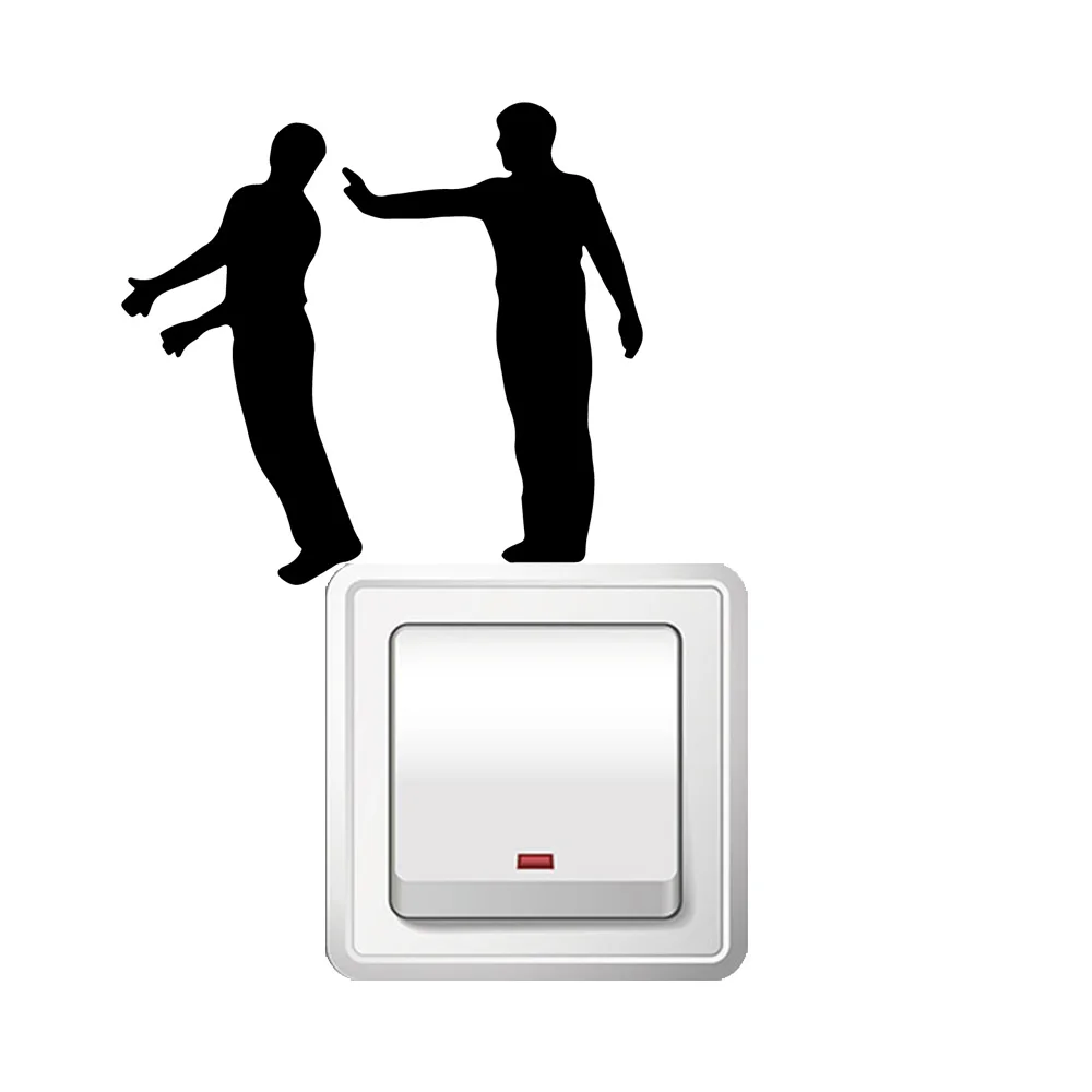 Мультфильм убийца домашний Декор настенный стикер s гостиная спальня