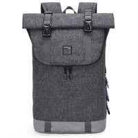 laptop backpack women men roll top water resistant travel hiking rucksack lightweight casual daypack stylish school backpack