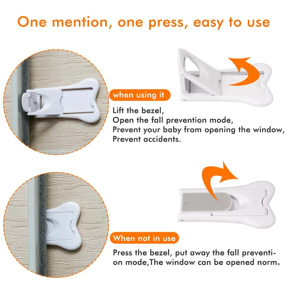 4 шт. блокираторы раздвижных дверей для детской безопасности | Мать и ребенок