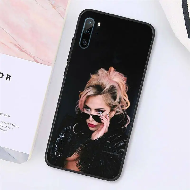 

Lady gaga American famous star Phone Case For Huawei honor Mate P 10 20 30 40 Pro 10i 9 10 20 8x Lite Y91C V17 6.38 6.44