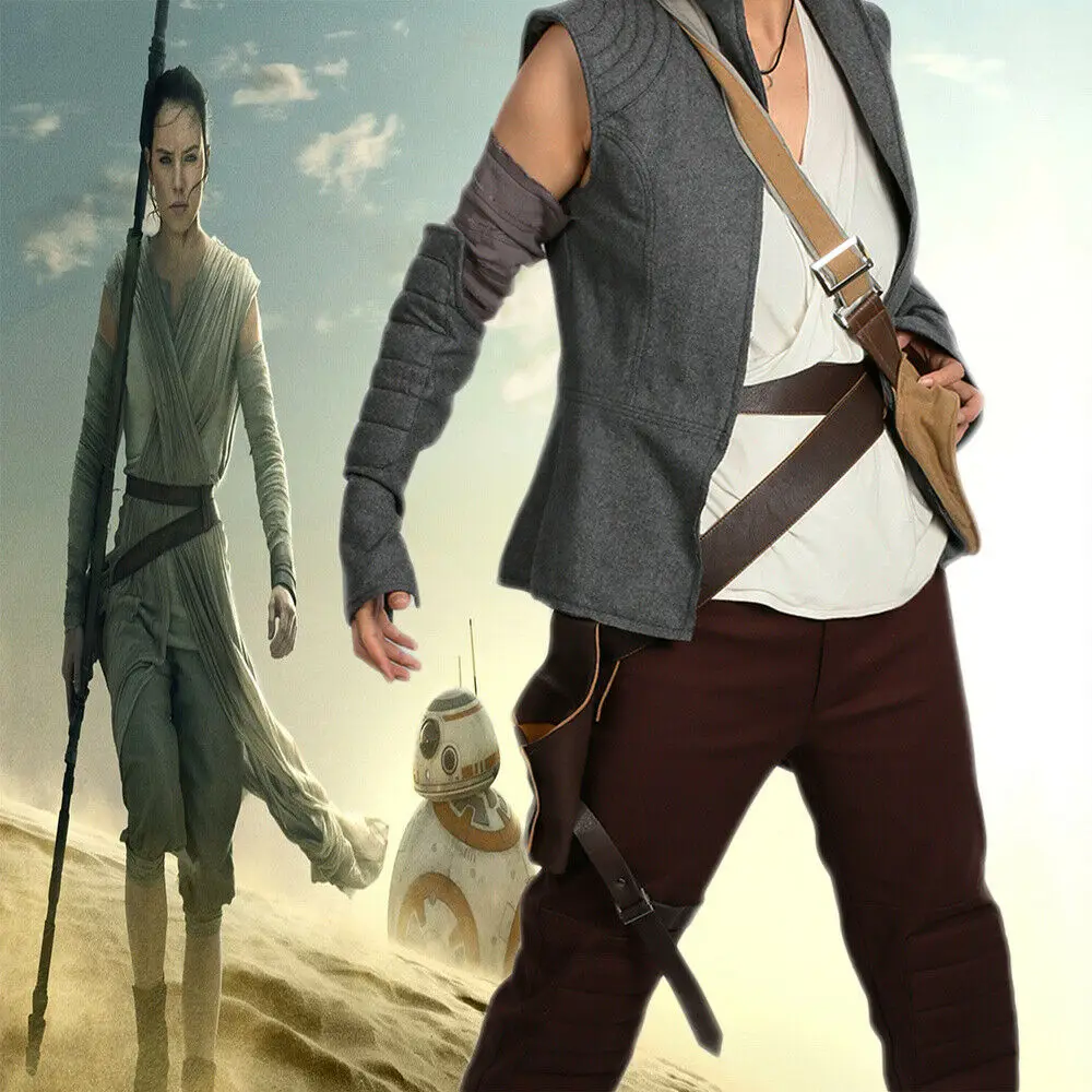 Ремень Coslive Star wars 8 Rey с подвеской на бедрах Чехол-держатель аксессуары для косплея