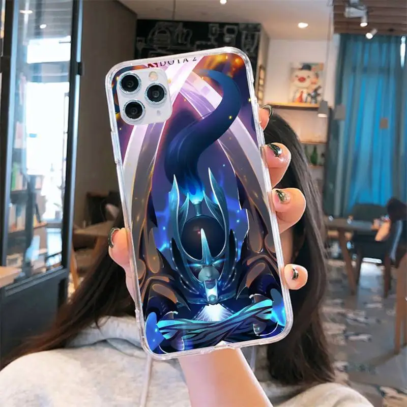 

Game dota 2 Phone Case Transparent for iPhone 6 7 8 11 12 s mini pro X XS XR MAX Plus cover funda shell