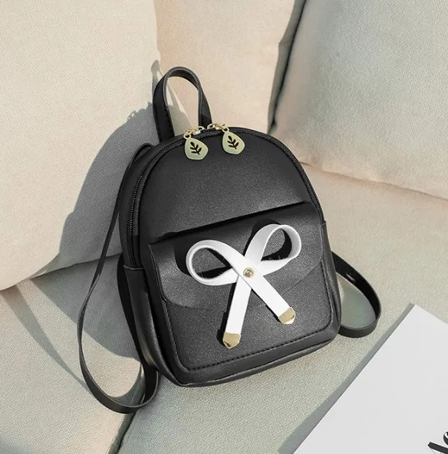 

2020 Female Bag Best Selling Backpack Bow Flip Bag Ins Explosion Models Explosions Backpack Small Bag
