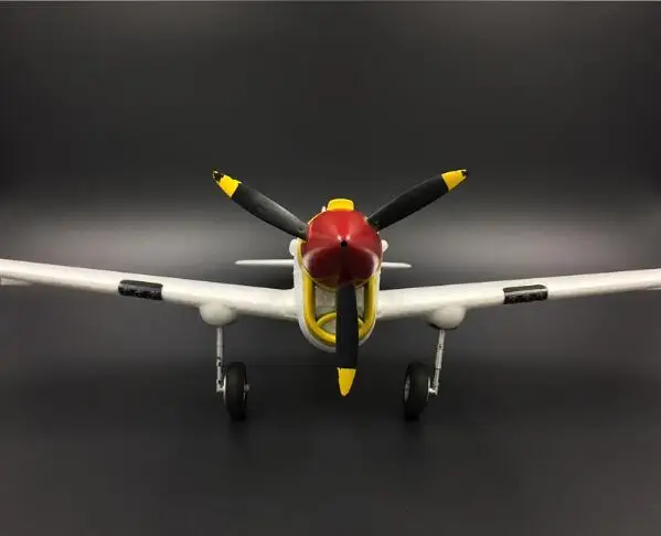Flyfly 550 мм P40 P 40 EPO Мини RC игрушечный самолет белый комплект бесплатная