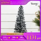 Искусственная Рождественская елка, новогодний подарок 2022, со снежными светодиодными иглами и оптоволоконным светом 180210
