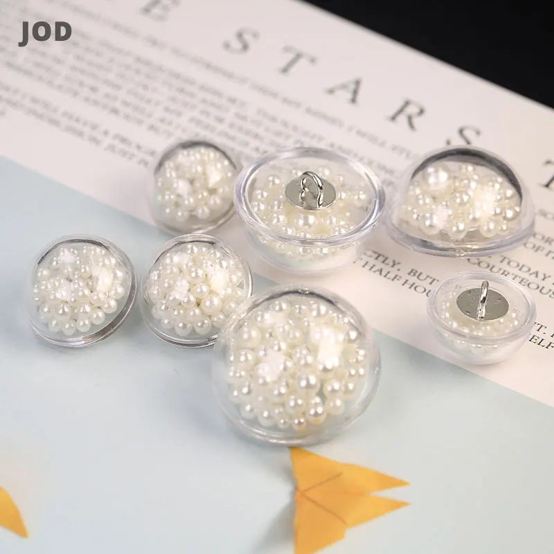 пуговицы для рукоделия Botones прозрачная жемчужная пуговица женщин одежда Женское