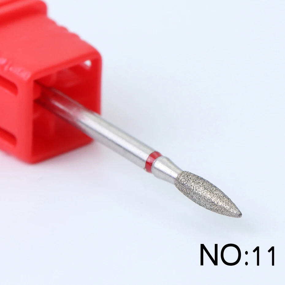 Набор алмазных сверл для ногтей безопасный Фрезерный резак маникюрных фрез