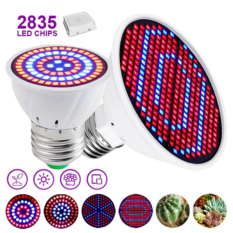

Светодиодная сельскохозяйственная лампа полного спектра для выращивания растсветильник, освещение для растений, гидропонная теплица E27, ламсветильник для выращивания растений в помещении
