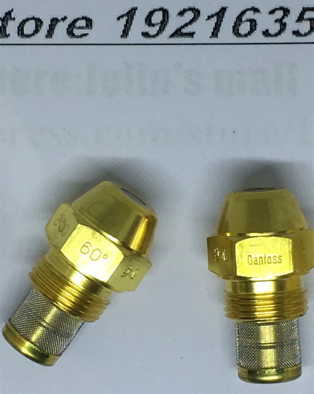 2 шт./лот DANFOSS 60 градусов твердые/полутвердые/полые форсунки масляной горелки сопла 0,4-9,0 usgal/h danfoss сопла