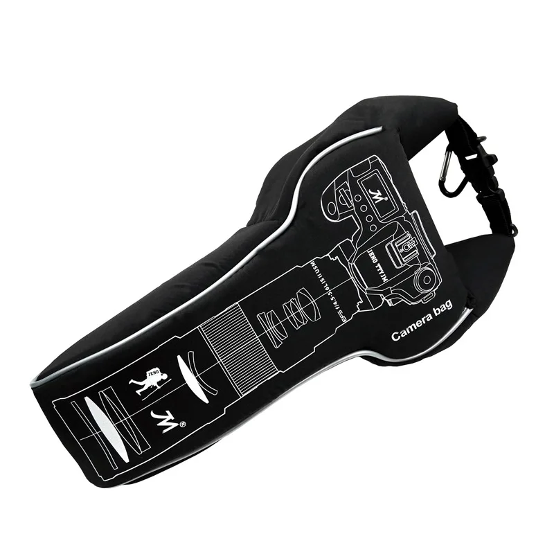 

DSLR Camera Bag Pouch Case for Canon Nikon with 70-200mm 70-300mm EF 28-300 80-400 100-400 protective Storage shockproof