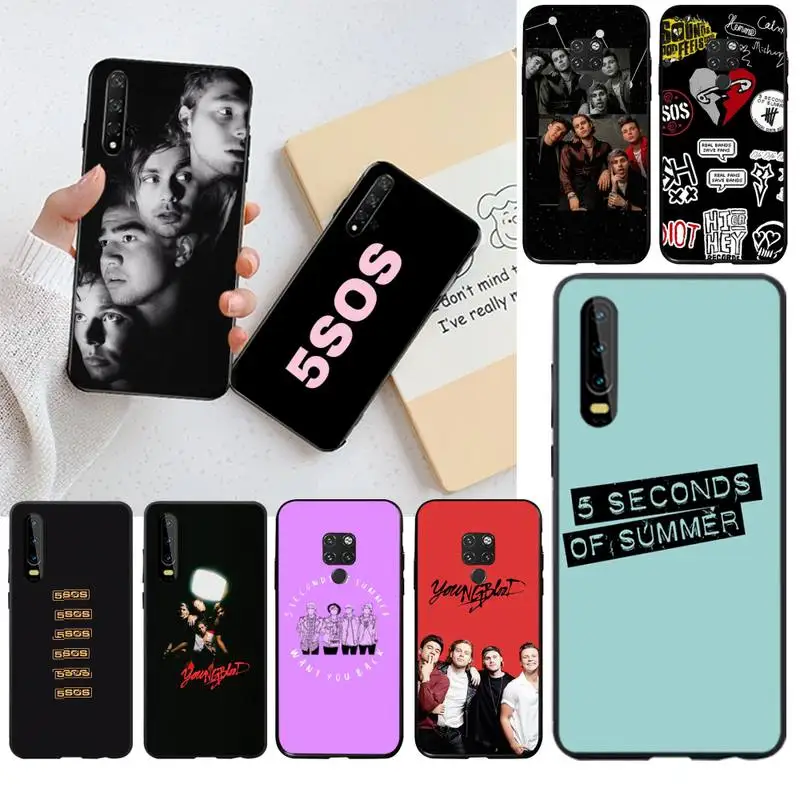 PENGHUWAN 5SOS 5 секунд лета клиентский высококачественный чехол для телефона Huawei P30 P20