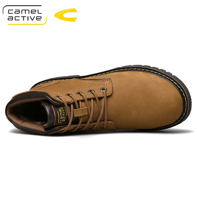 Мужские походные ботинки Camel Active спортивная обувь с высоким вырезом удобные
