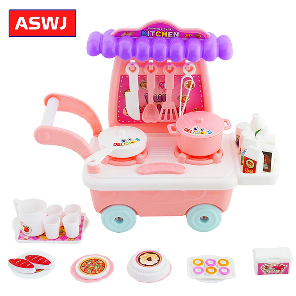 Детский игровой домик кухонный стол игрушки различные музыкальные истории