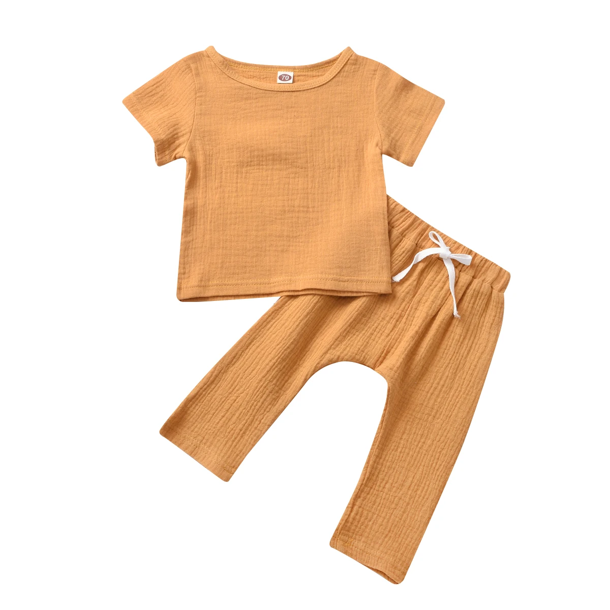 Распродажа комплект одежды для новорожденных мальчиков и девочек брюки с