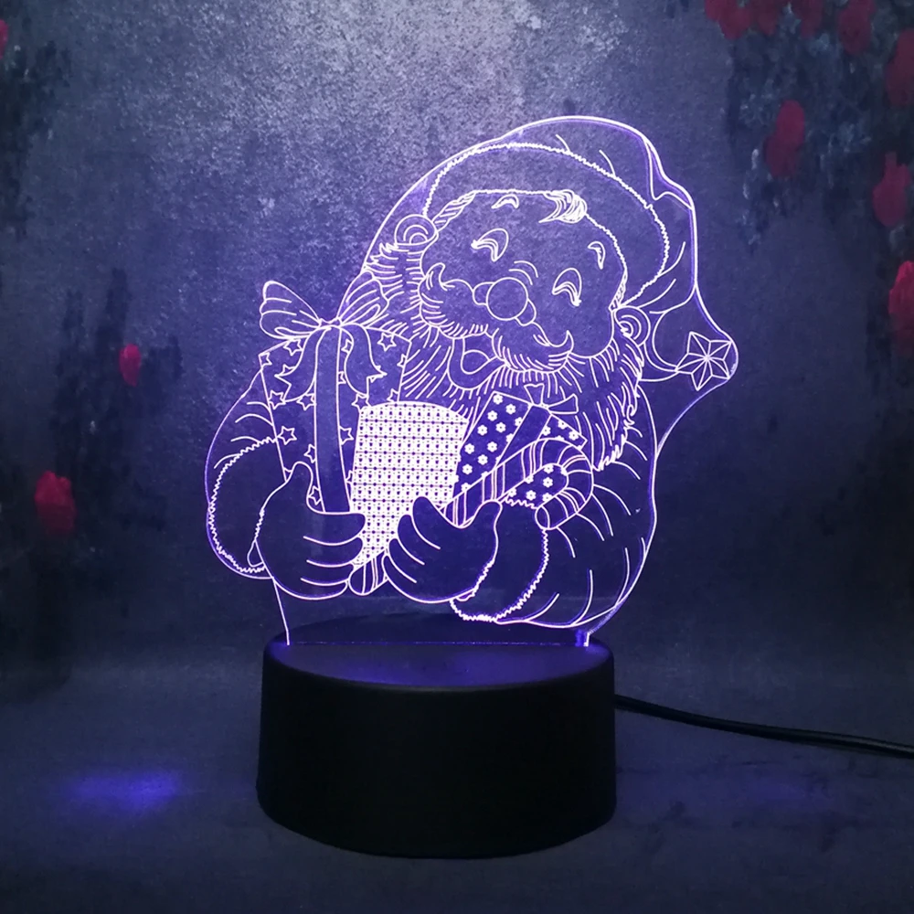 Детский креативный Рождественский DIY игрушка домашняя лава лампа любезно Санта