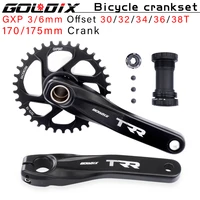 goldix bicycle crankset 170mm175mm with chainring 30t 32t 34t 36t 38tbottom bracket for sram xo1 x1 gx xo x9 bicycle crank