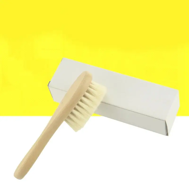 Детская расческа для волос щетка животных деревянная ручка массажер головы