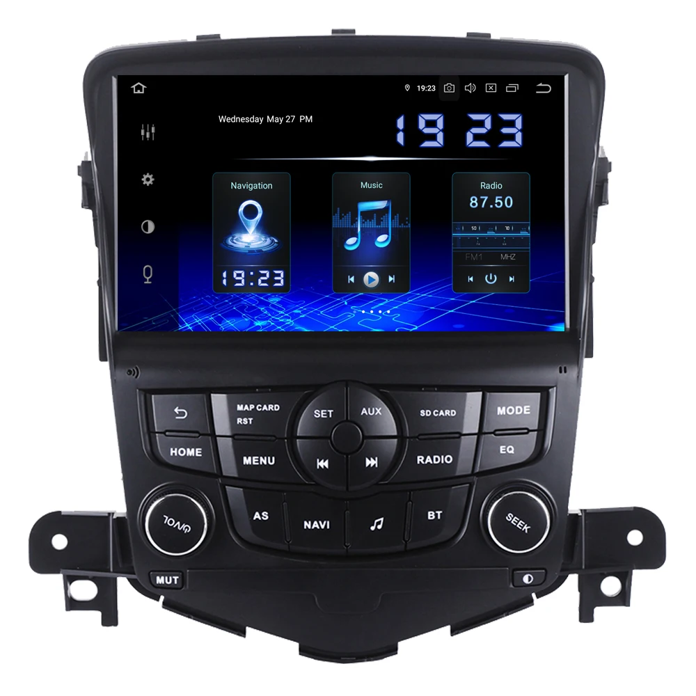 Автомагнитола для Chevrolet Cruze Lacetti 2 Восьмиядерный Android 10 Стерео GPS навигация СБ Navi