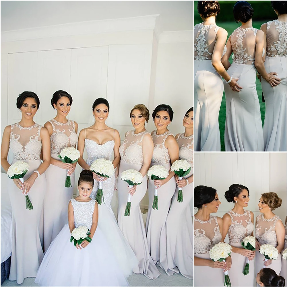 Русана лка шаре платье Формальные платья Иллюзия o образный вырез Вечернее без