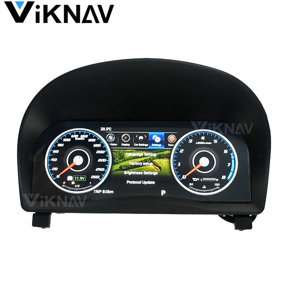 car lcd meter instrument dashboard screen multimedia player for toyota vellfire alphard 30 2015 2016 2017 2018 gps navigation free global shipping