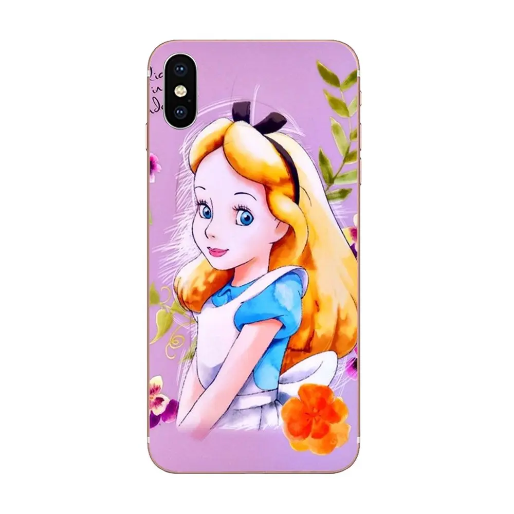 Платье принцессы Алиса в стране чудес прекрасно подходят для Galaxy Grand A3 A5 A7 A8 A9 A9S On5