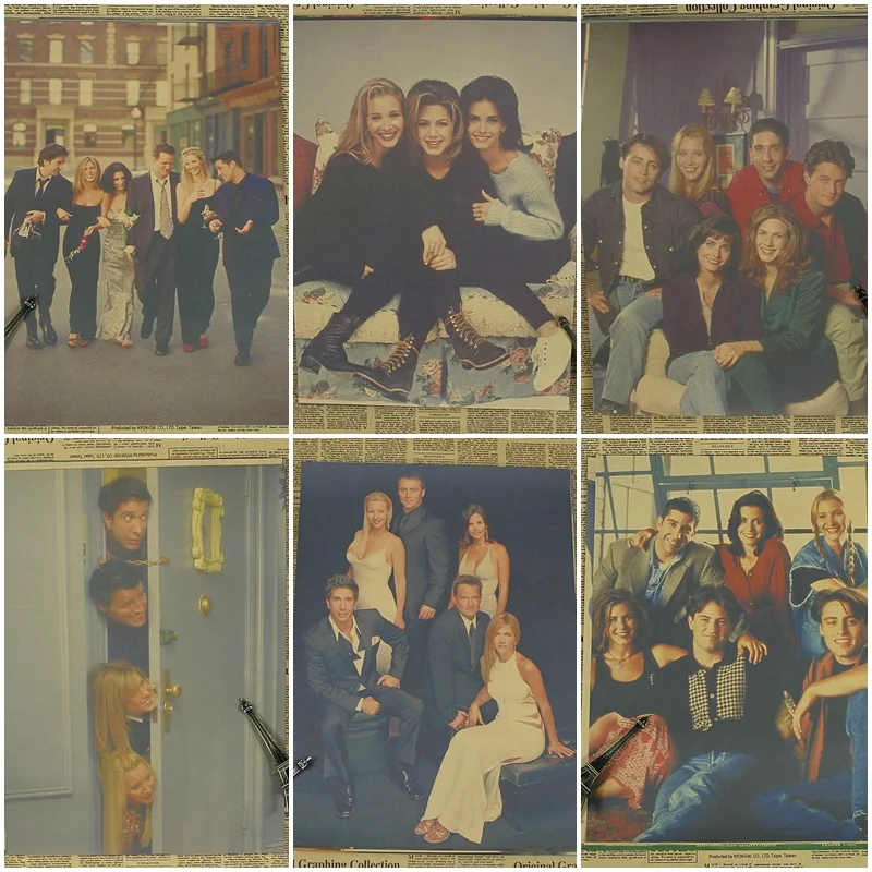 Картина для украшения дома Друзья из фильма|Рисование и каллиграфия| |