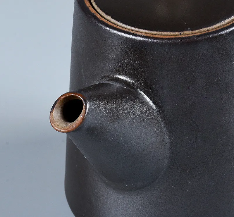 Керамическая грубая керамика q month балка горшок кунг фу чайный с одной переменной