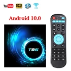 ТВ-приставка T95 H616, Android 10, 4 + 3264 ГБ, 1080P, 6K HD, 60fps, 2 + 16 Гб