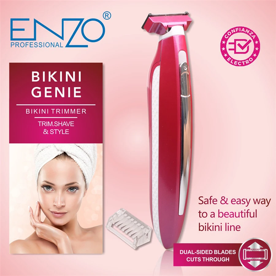 Электрическая бритва для волос безболезненный триммер бровей носа тела зоны