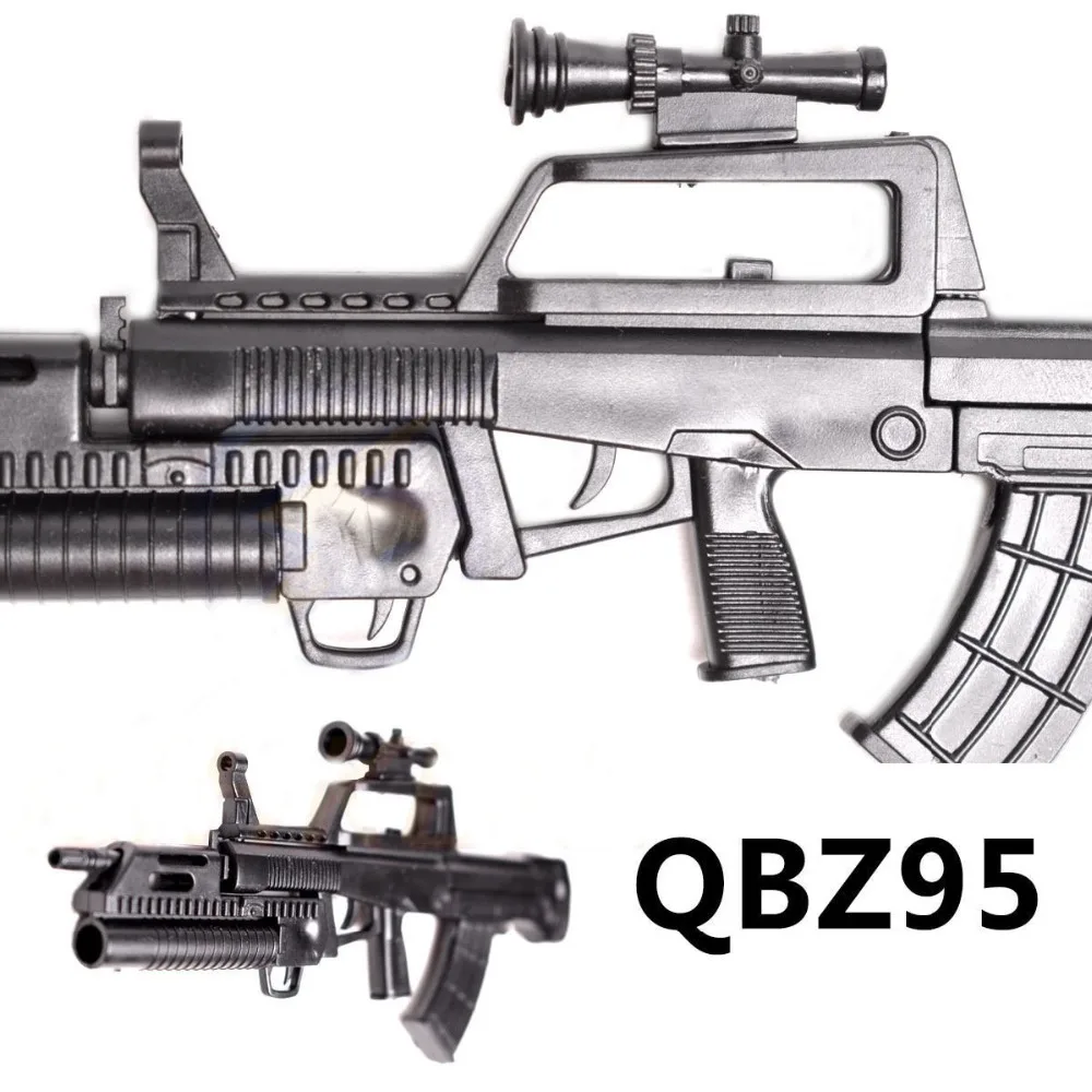Автоматическая сборная винтовка QBZ95 модель оружия в сборе пластиковое оружие для