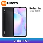 Смартфон Xiaomi Redmi 9A, 32 ГБ, 2 Гб, 9 А, 5000 мАч, большой экран 6,53 дюйма, Восьмиядерный процессор MTK Helio G25, камера 13 МП с ии, китайская версия